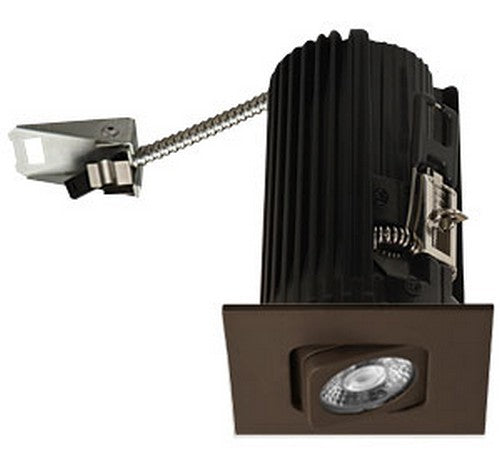 ELCO Lighting E2L19FXXBZ Teak System Contemporary Bronze LED 2 Inch Recessed Lighting Square Adjustable 120V - BuyRite Electric
