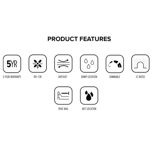 ELCO Lighting E3LK65ICA 10.5W 3″ Recessed New Construction Housing for Architectural Koto™ LED Engine