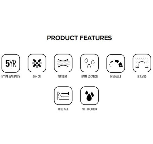 ELCO Lighting E4LK87RICA 11.8W 4″ Recessed Remodel Housing for Architectural Koto LED Engine 120V