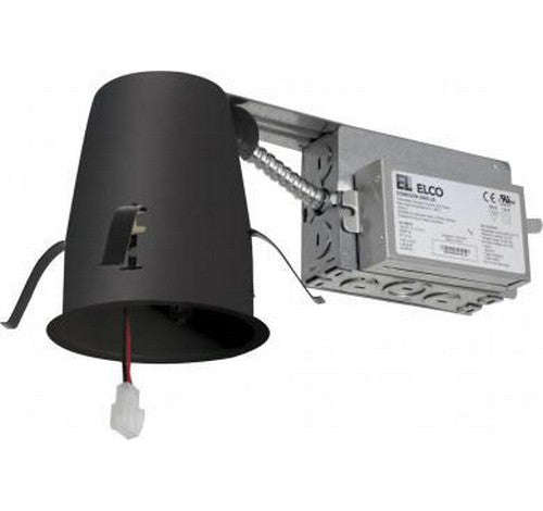 ELCO Lighting E4LRC08ICA Cedar System Contemporary 4 inch Remodel IC Airtight Recessed Lighting Housing with Driver 120V - BuyRite Electric