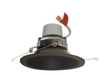 ELCO Lighting E610R12SDBZ 6 Inches LED Module & Driver with Reflector Trim Watt 15.7W, Color Temperature SunsetK , Lumens 1250lm Bronze Finish