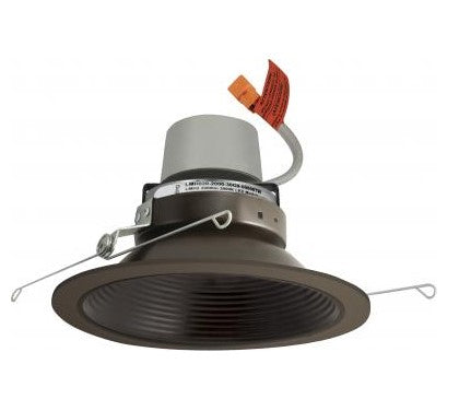 ELCO Lighting E614R1230BZ 6 Inches LED Module & Driver with Baffle Trim Watt 15.7W, Color Temperature 3000K , Lumens 1250lm Bronze Finish