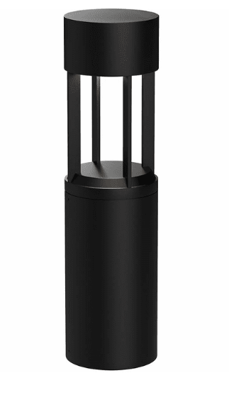 Kuzco Lighting EB40924-BK Novato 23.63" LED Bollard Exterior Pathway Lighting, Black Finish