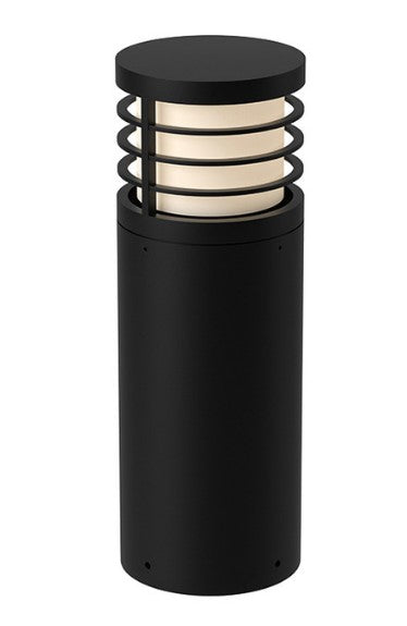 Kuzco Lighting EB47818-BK 18 Inch Tall Blaine bollard led landscape Outdoor Light, Black Finish