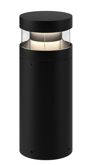 Kuzco Lighting EB48516-BK 16 Inch Tall Windermere Bollard led landscape Outdoor Light, Black Finish