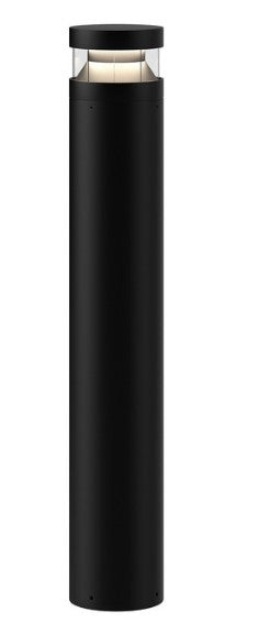 Kuzco Lighting EB48538-BK 38 Inch Tall Windermere Bollard led landscape Outdoor Light, Black Finish
