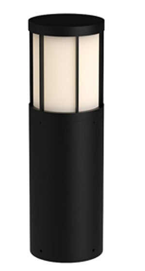 Kuzco Lighting EB49020-BK 20 Inch Tall Alden Bollard led landscape Outdoor Light, Black Finish