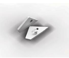 Core Lighting ALP110-EC Surface Mount LED Profile, End Cap