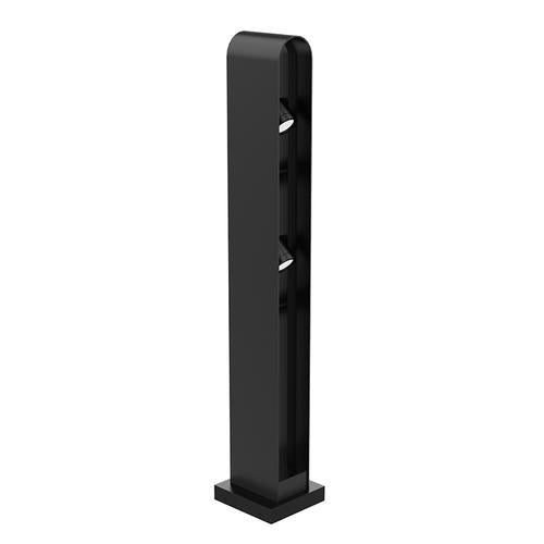 Kuzco Lighting EG45124-BK Traverse LED 25 Inch 13W Garden Light Black Finish