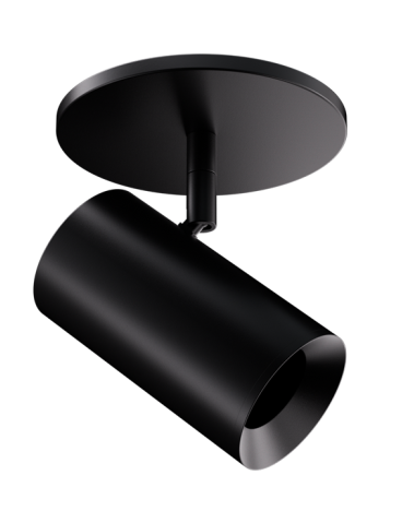 Elco Lighting EKS25MPB 2.5" Koto Sylo™, Monopoint Fixture, All Black Finish