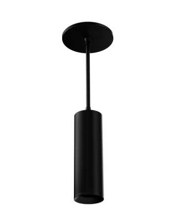 Elco Lighting EKS25PDB 2" Koto Sylo™ Pendant Fixture, All Black Finish