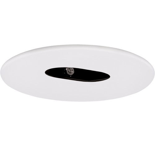 ELCO Lighting EL1430W 4" Adjustable Slot Aperture One Piece Trim White