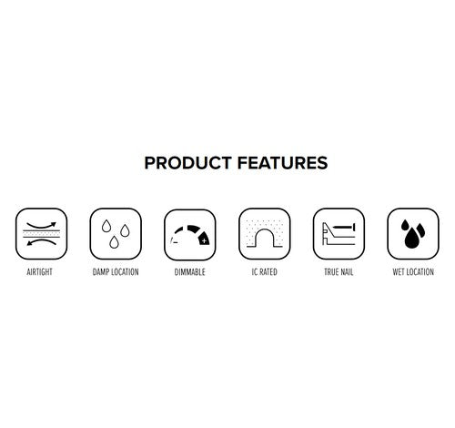 ELCO Lighting EL1499LDICA 12W 4" New Construction Housing with Magnetic Transformer