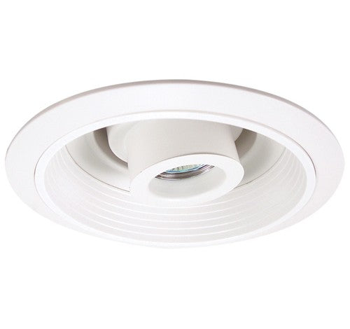 ELCO Lighting EL1510W 6" Adjustable Spot with Phenolic Baffle Trim White