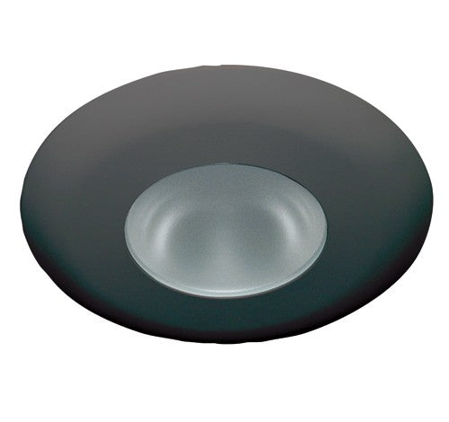 ELCO Lighting EL1512B 6" Shower Trim with Diffused Lens Black