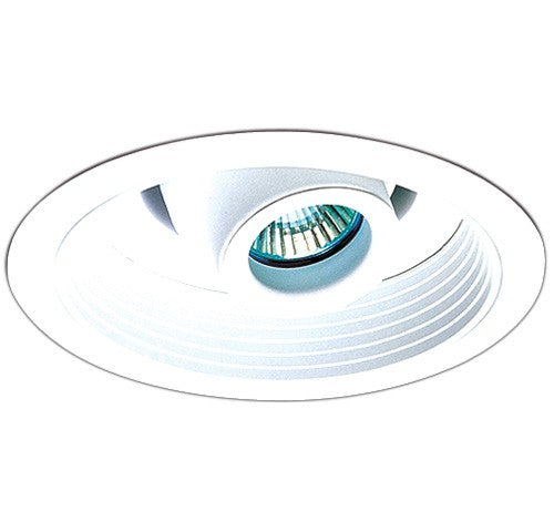 ELCO Lighting EL2510W 6" Adjustable Spot with Phenolic Baffle Trim White