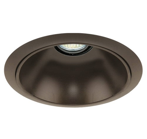ELCO Lighting EL2516BZ 6" adjustable bronze reflector trim with smooth finish, compatible with LED housings.