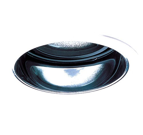 ELCO Lighting EL2576B 6" Reflector with Adjustable Gimbal Ring Trim Black with White Ring