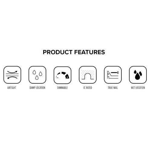 ELCO Lighting EL2699LDICA 12W 3 Inch New Construction Housing with Magnetic Transformer
