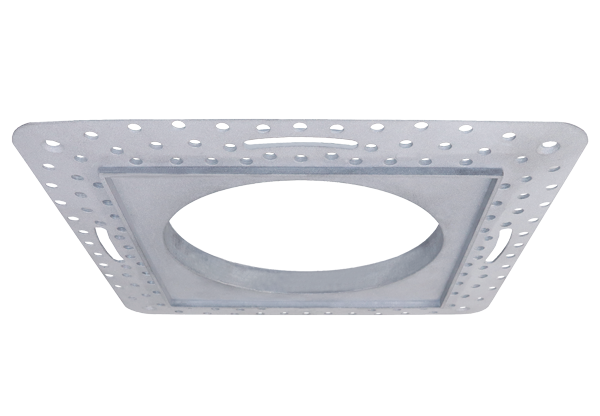 ELCO Lighting EL3FMS Pex 3 Inches Square Flush Mount Trim Adaptor