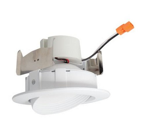 ELCO Lighting EL414XXW White 4" LED Insert Adjustable Gimbal Recessed Lighting Trim - BuyRite Electric