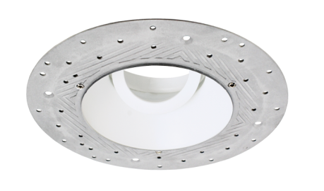Elco Lighting EL4SFR Pex™ 4 Inches Round Trimless Spackle Frame Only