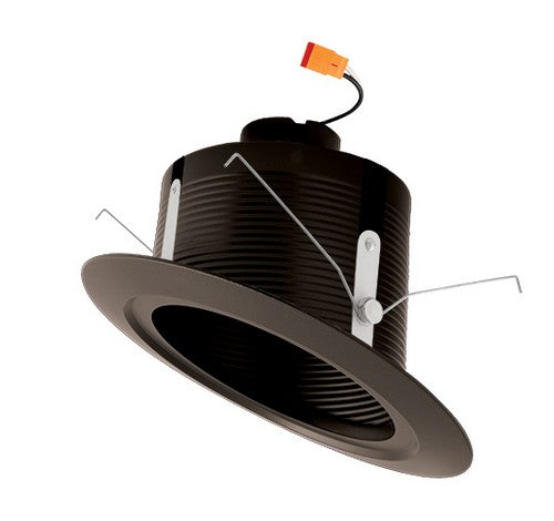 ELCO Lighting EL51130BZ 15W 5" Sloped Ceiling LED Baffle Inserts 3000K, 1050lm Bronze