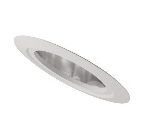 ELCO Lighting EL561C 5" Sloped Reflector with Adjustable Gimbal Ring Trim Clear