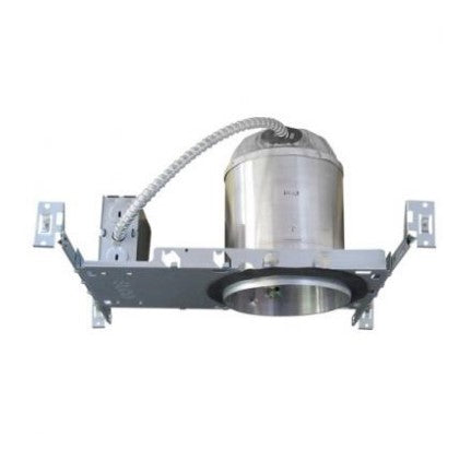 ELCO Lighting EL5ICANB 5 Inches Aluminum Airtight IC Housing without Socket Bracket Watt 75W, Voltage 120V