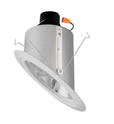 ELCO Lighting EL606W 6 Inches Super Sloped Reflector Trim All White Finish