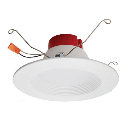 ELCO Lighting EL61030W 10W - 20W 5 Inch or 6 Inch Round LED Baffle Insert White Finish 3000K