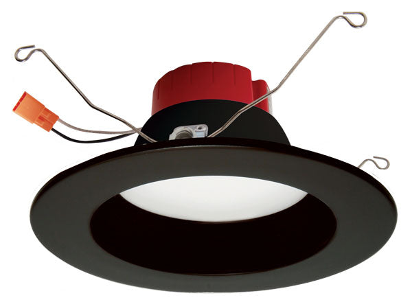 Elco Lighting EL615CT5BB 12 W-20 W 5/6 Inch Five-Color Temperature Switch LED Reflector Inserts Black Finish 5 CCT Switch