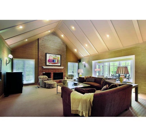 ELCO Lighting EL71330B 15W 6" Sloped Ceiling LED Baffle Insert Black with White Ring 3000K, 1050lm