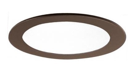 ELCO Lighting EL912BZ 4 Inch Shower Trim with Frosted Lens Bronze Finish