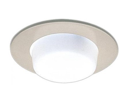 ELCO Lighting EL916N 4 Inch Shower Trim with Drop Opal Lens Nickel Finish