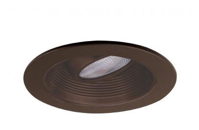 ELCO Lighting EL995BZ LED 4 Inch Baffle Trim with Socket Bracket All Bronze Finish
