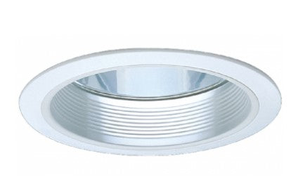 ELCO Lighting ELA101W 6 Inches Reflector with Baffle Trim All White Finish