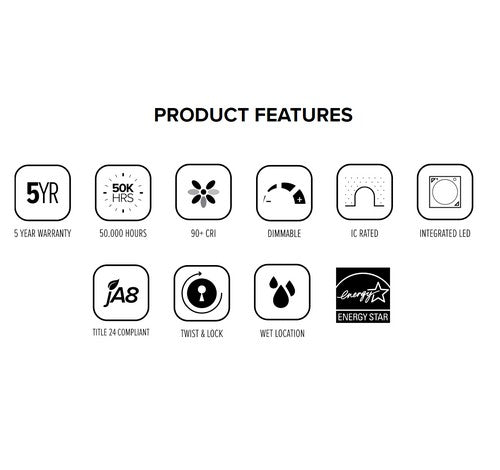 ELCO Lighting ELK0935 10W Koto LED Module 3500K 38º Beam Angle 950 Lumens