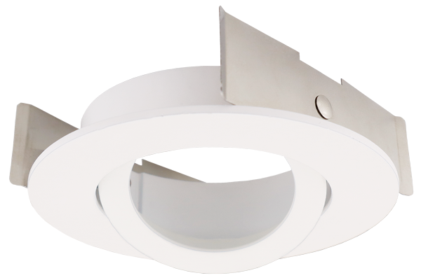 ELCO Lighting ELK2888W Pex 2 Inches Round Gimbal All White Finish