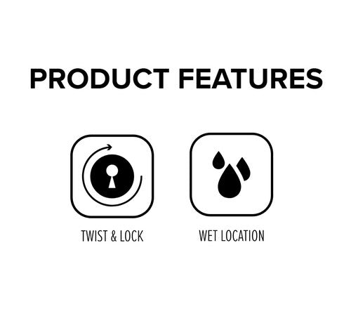 ELCO Lighting ELK4218H Pex 4 Inch Square Deep Reflector Die-cast trims with twist-&-lock system Haze with White Ring Finish