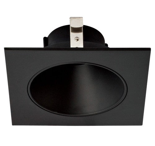ELCO Lighting ELK4218BB black square die-cast aluminum deep reflector with twist-lock system, suitable for Koto LED Module.
