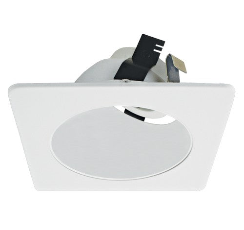 ELCO Lighting ELK4222W Pex™ 4 Inch Square Adjustable Wall Wash die-cast trims with twist-&-lock system - BuyRite Electric