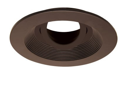Elco Lighting ELK4713BZ LED Unique 4 Inch Round Baffle for Koto Module All Bronze Finish