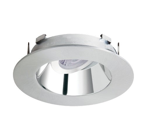 ELCO Lighting ELK4721CN Flexa 4 Inch Round Reflector for Koto Module Chrome with Nickel Ring Finish