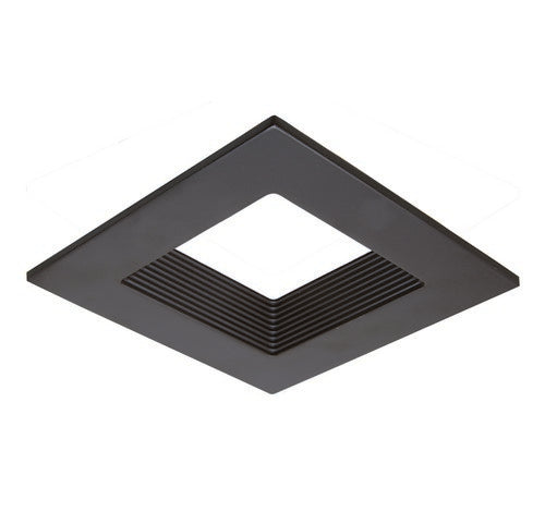 ELCO Lighting ELL4816BZ Unique™ 4" Diecast Square Baffle Trim Bronze