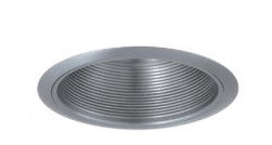 ELCO Lighting ELM30N 6 Inch Metal Step Baffle Trim All Nickel Finish