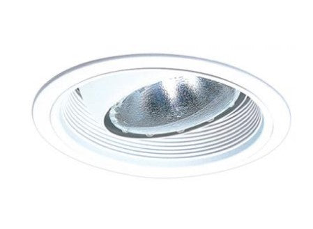 ELCO Lighting ELM38W 6 Inches Regressed Eyeball with Baffle Trim White Finish