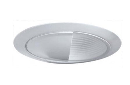 ELCO Lighting ELM5045W 5 Inches Wall Wash Baffle with Socket Bracket Trim All White Finish