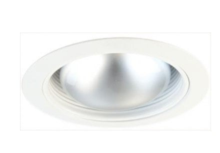 ELCO Lighting ELM530WOV 5 Inches Metal Stepped Baffle with Coil Springs Trim White Finish