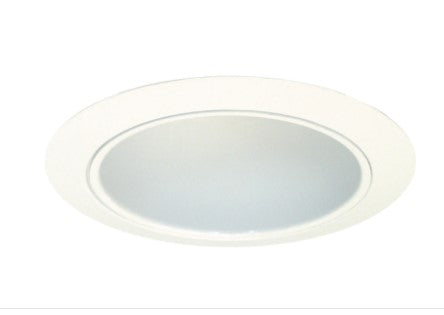 ELCO Lighting ELS5030W 5 Inches Phenolic Baffle Trim with Socket Bracket White Finish
